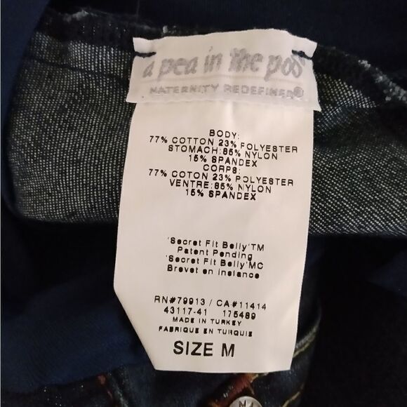 "A Pea in the pod" woman's maternity jeans. - Picture 3 of 5